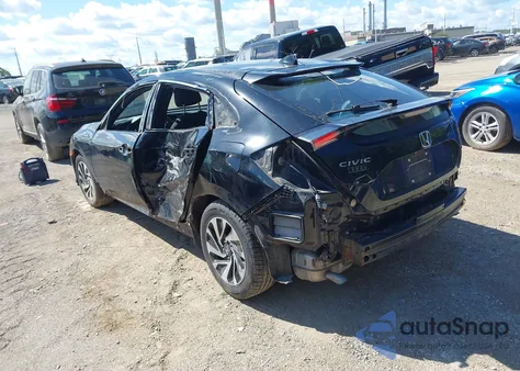 2018 Honda Civic Lx из США, поврежденный, VIN SHHFK7H22JU228053